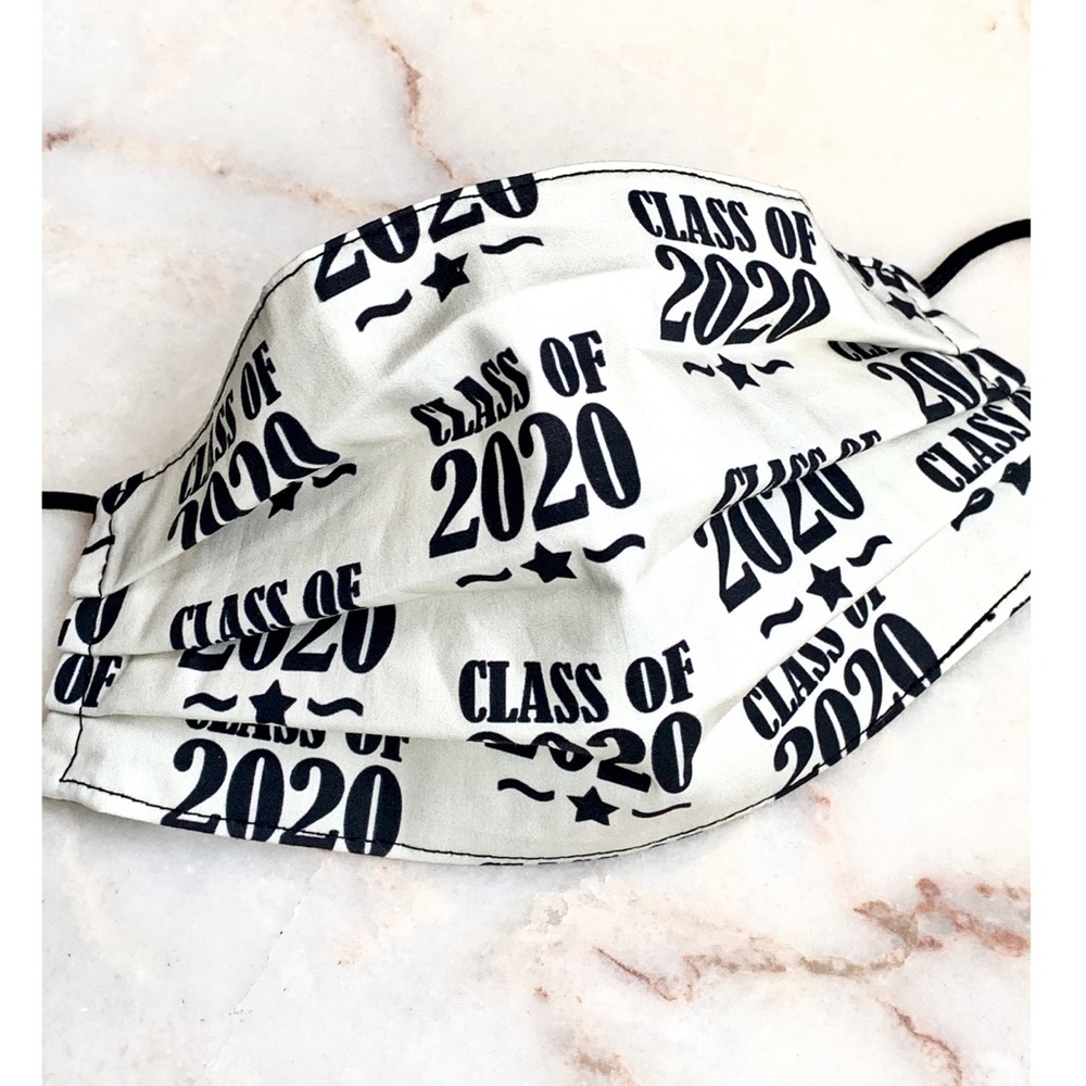 ADULT CLOTH FACE MASK_UNISEX 2020 GRAD - Picture 7 of 10